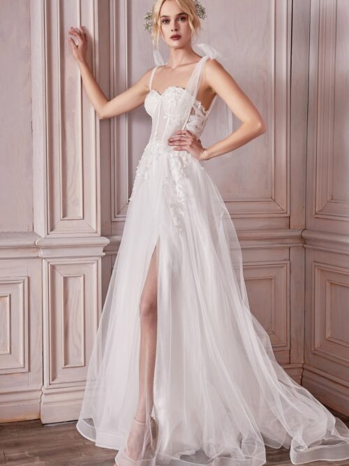 A-LINE BODICE WEDDING GOWN