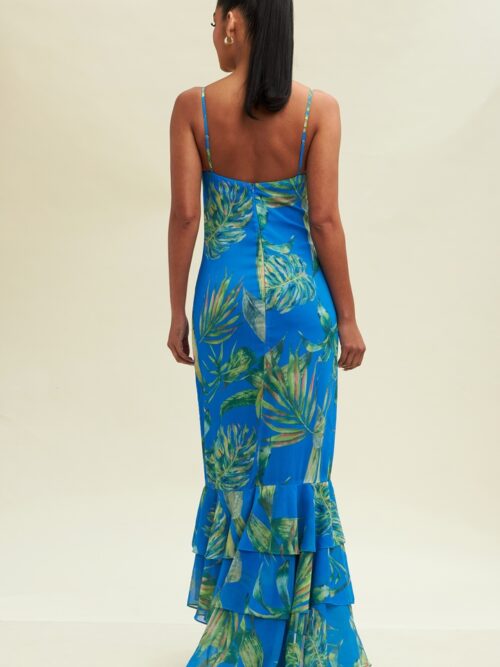 BIG LEAF MAXI DRESS